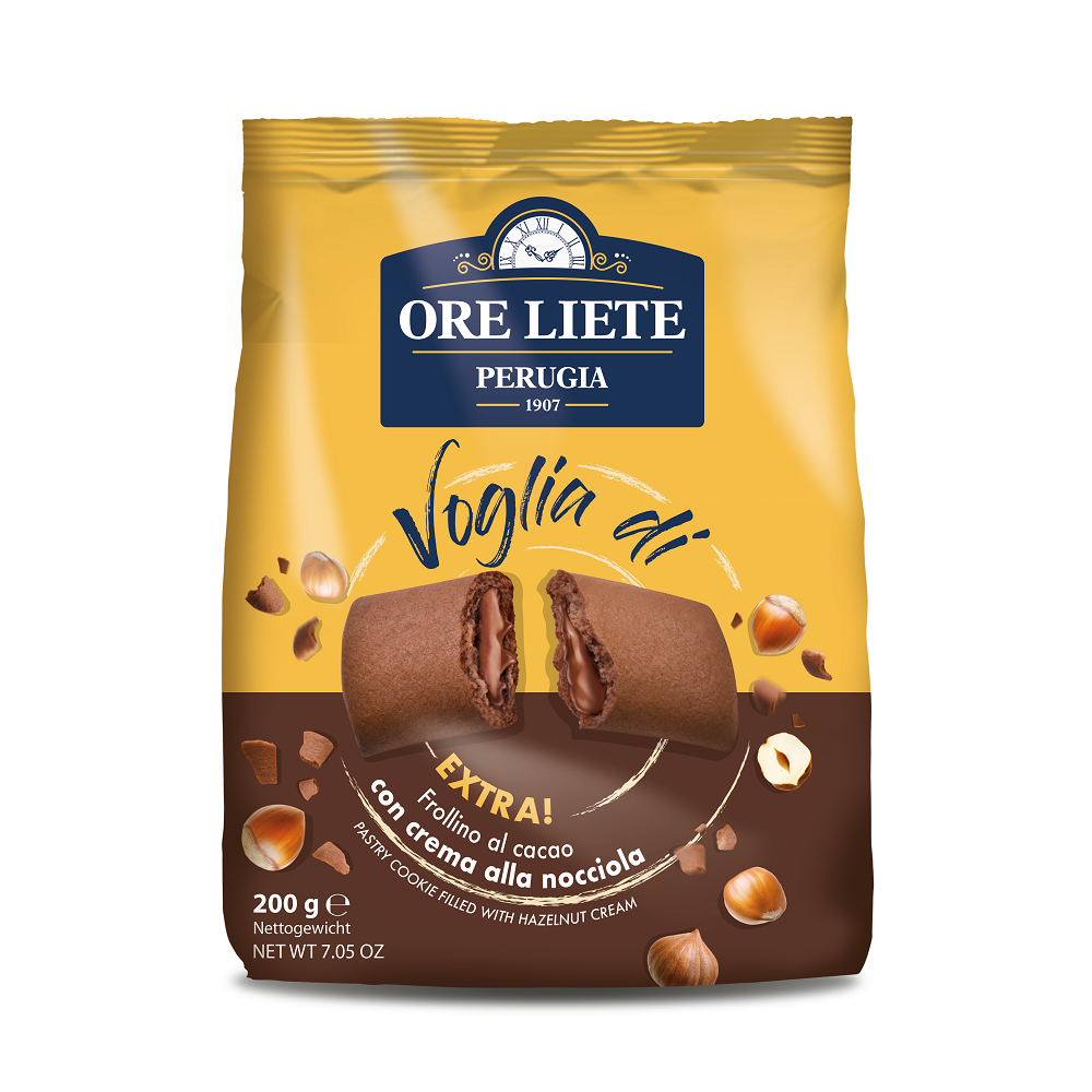 Ore Liete Cocoa w/Hazelnut Cream Biscuit, , large